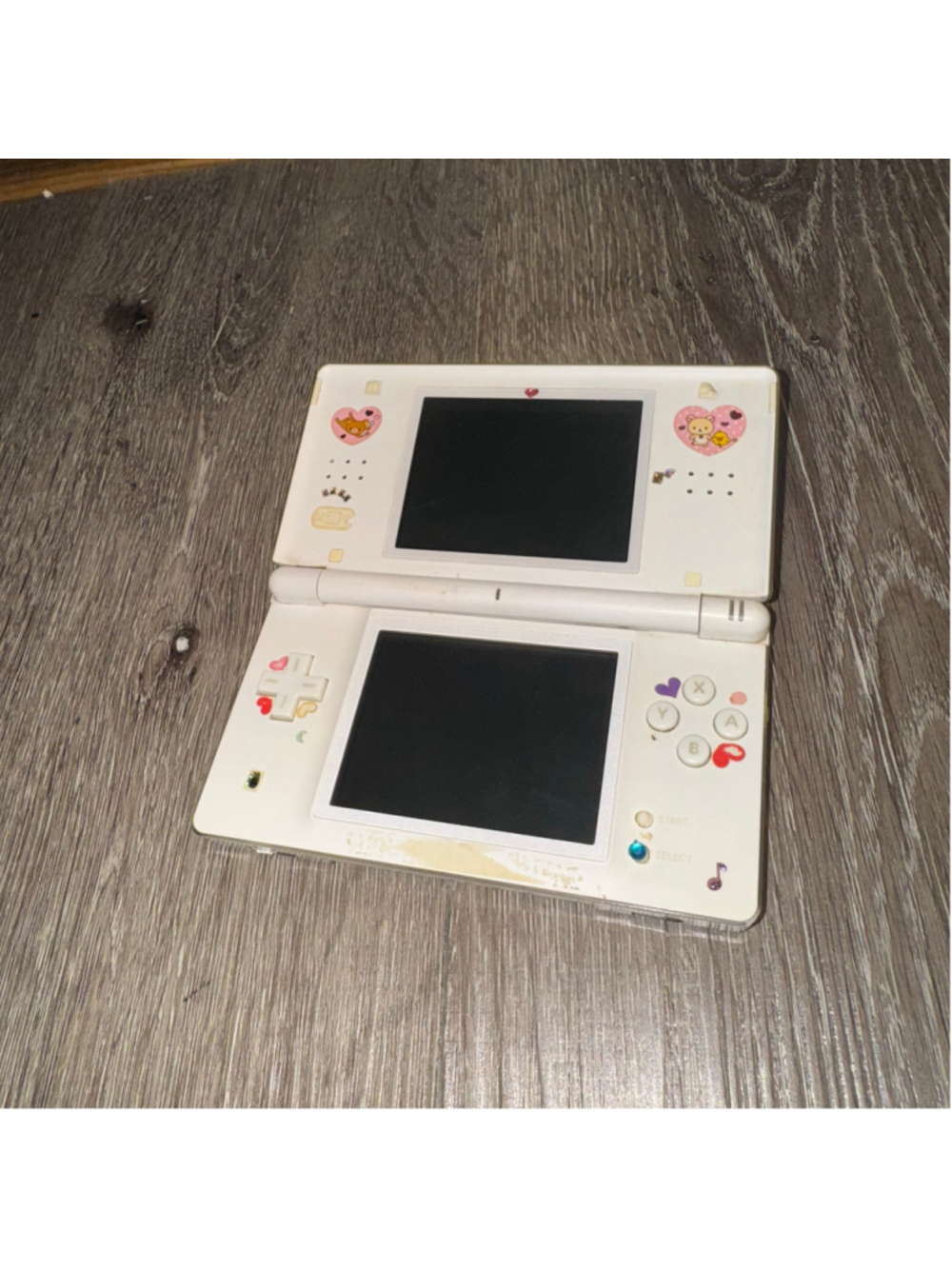 Nintendo DS Lite Handheld Console Ice White For Parts